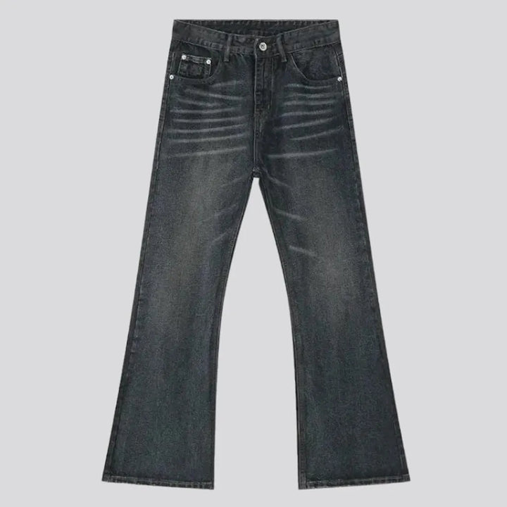 Dark men's baggy jeans | Jeans4you.shop