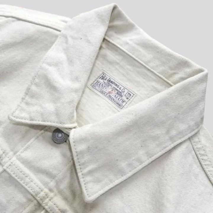 Monochrome 14.5 oz self-edge jean jacket