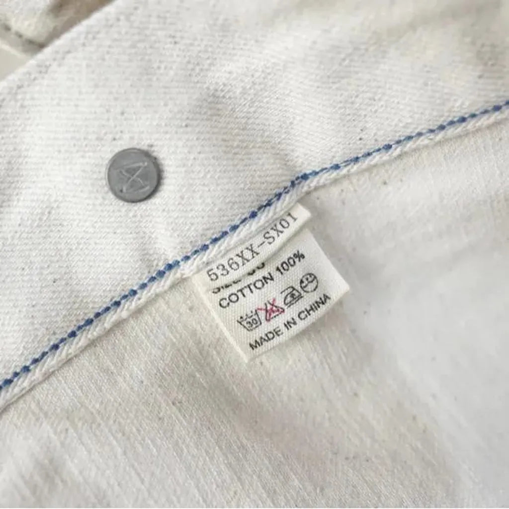 Monochrome 14.5 oz self-edge jean jacket