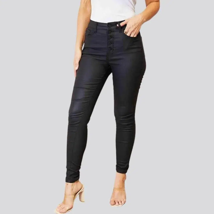 Black women's skinny jeans