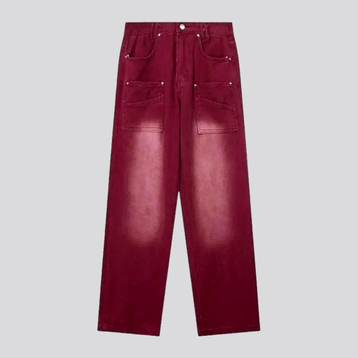 Bordo women's baggy jeans | Jeans4you.shop