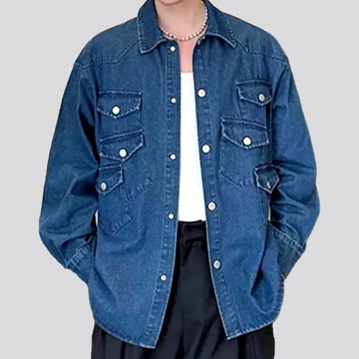 Fashion men's denim shirt | Jeans4you.shop