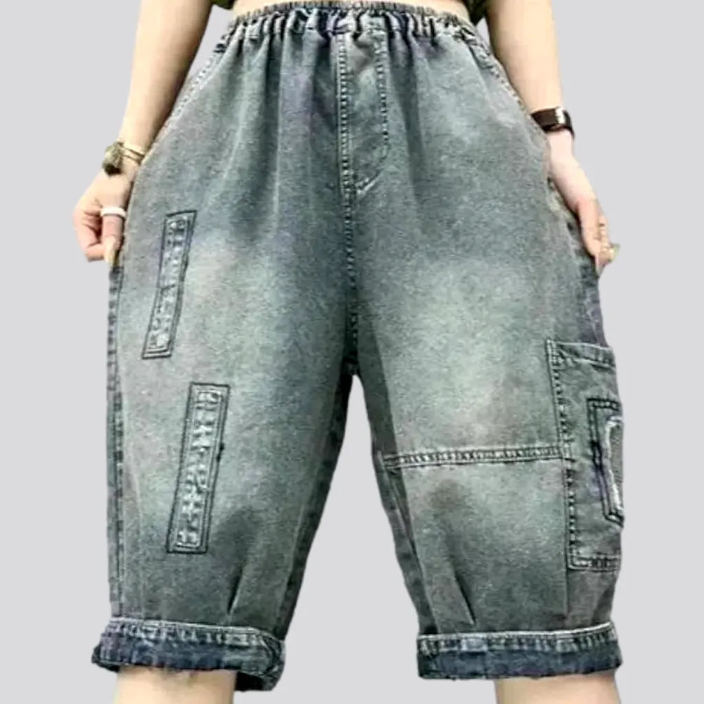 Grey-cast jean shorts
 for women | Jeans4you.shop