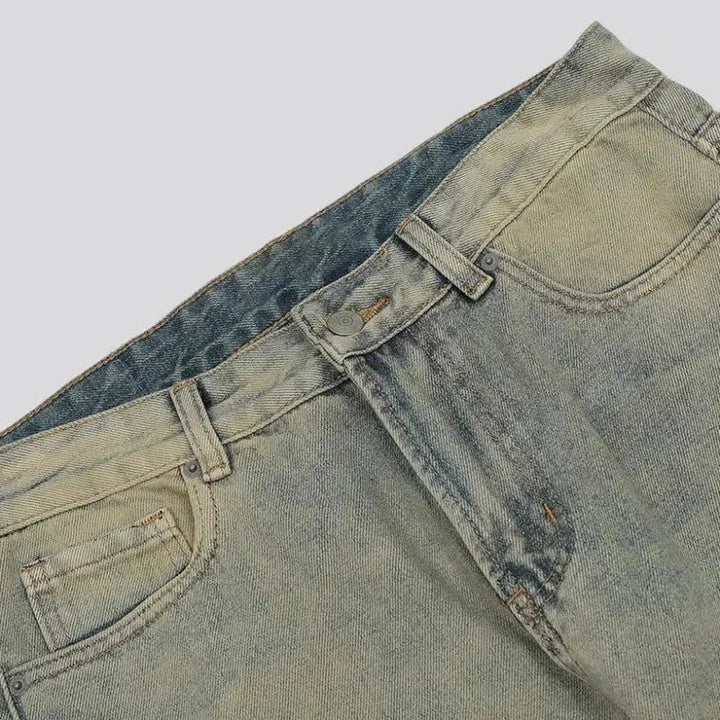 Bootcut mid-waist jeans
 for men