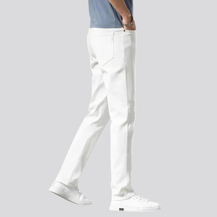 White 90s men's jean pants