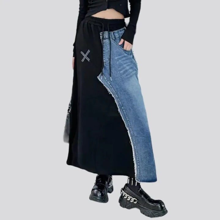 Fashion high-waist women's jean skirt | Jeans4you.shop