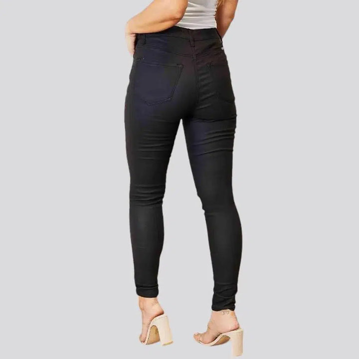 Black women's skinny jeans