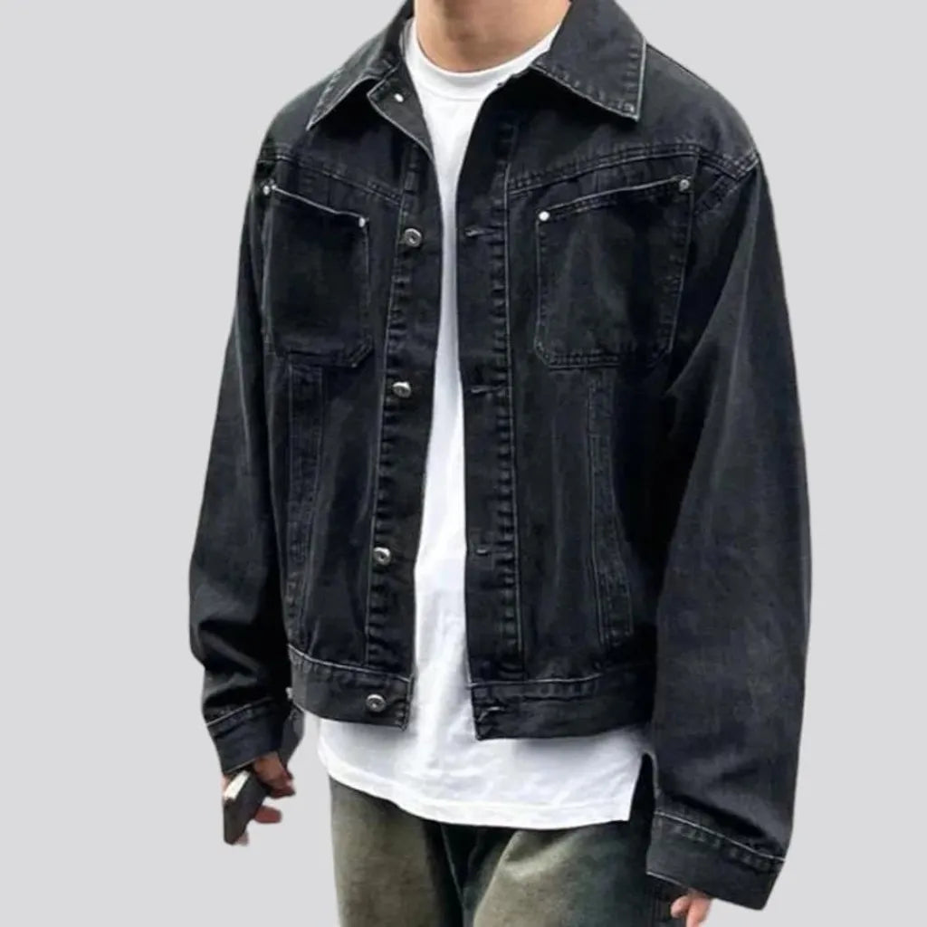 Oversized 90s men's jean jacket | Jeans4you.shop