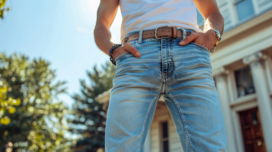 Revamp Your Wardrobe with Men's High-Waisted Jeans | Jeans4you.shop
