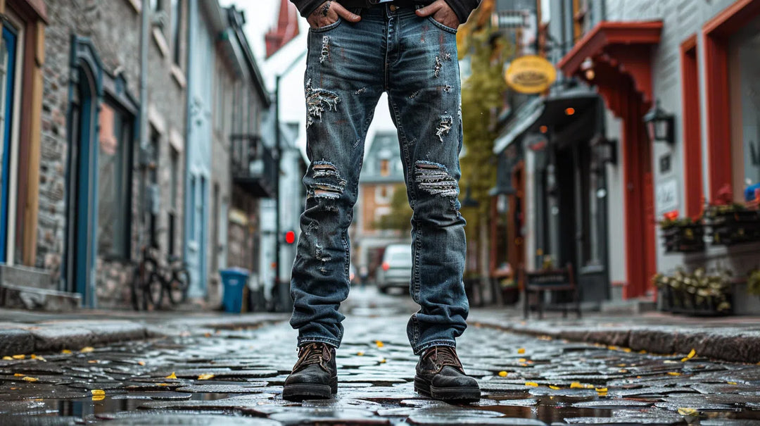 The Edgy Appeal of Men's Biker Jeans | Jeans4you.shop