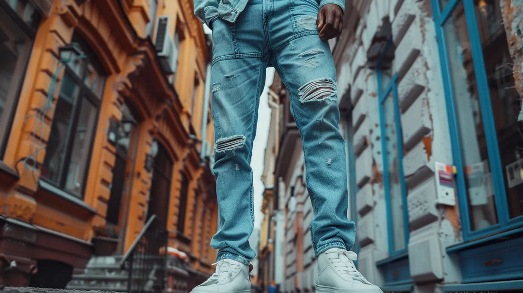 The Ultimate Guide to Men's Blue Ripped Jeans | Jeans4you.shop