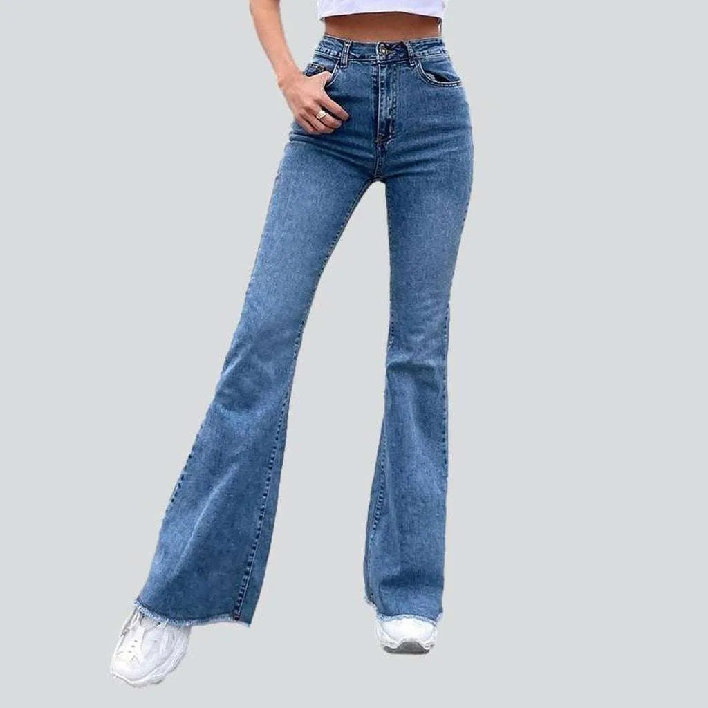 Boot-cut jeans for women