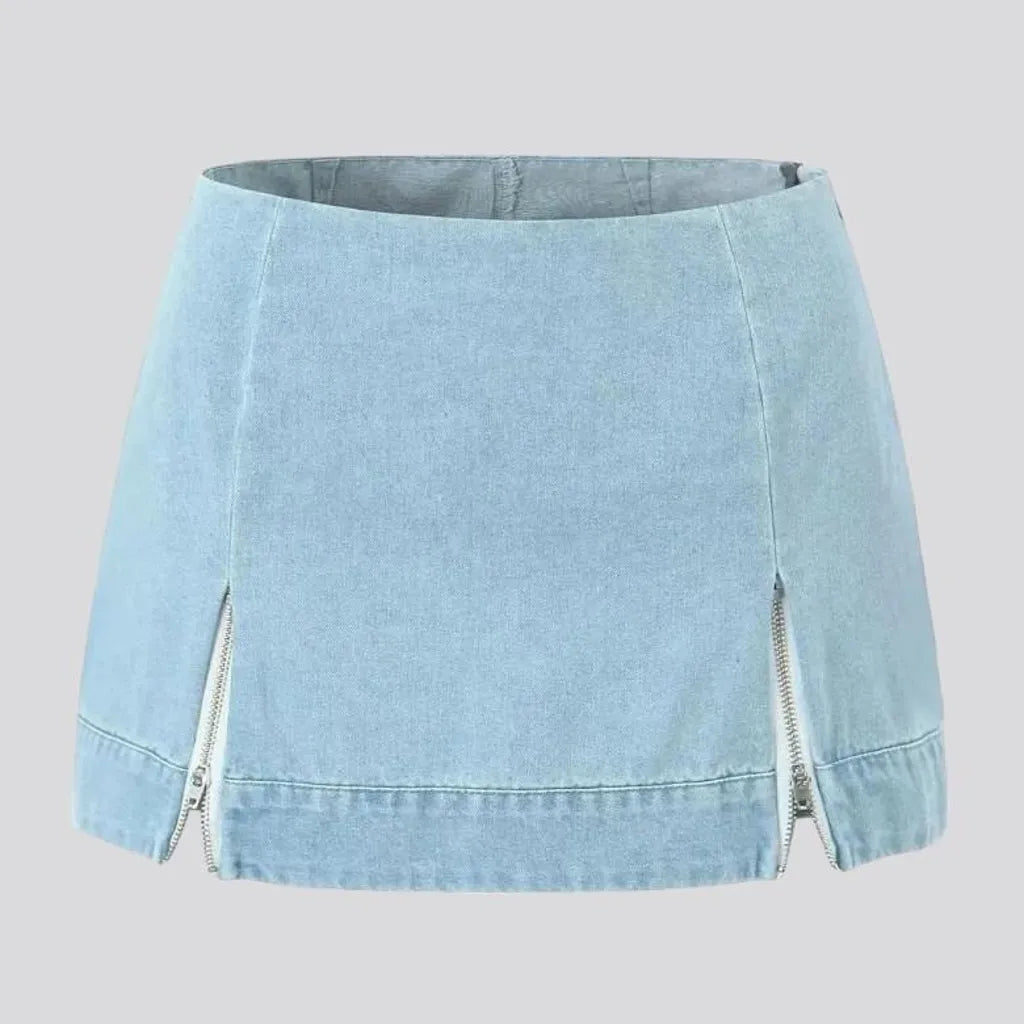 Mid-waist 90s jeans skirt
 for ladies | Jeans4you.shop