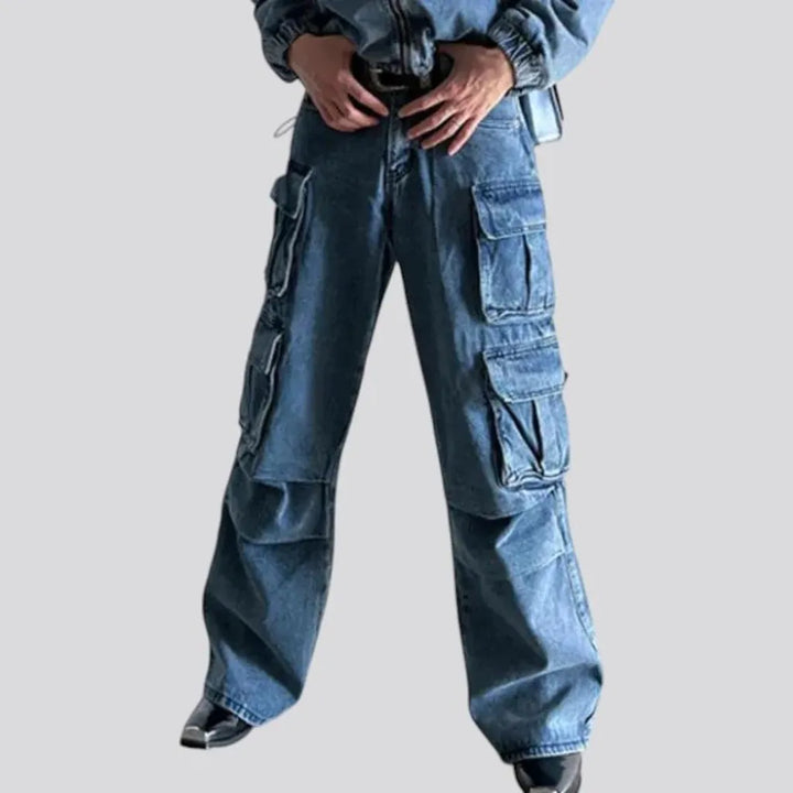 Fashion baggy men's jeans