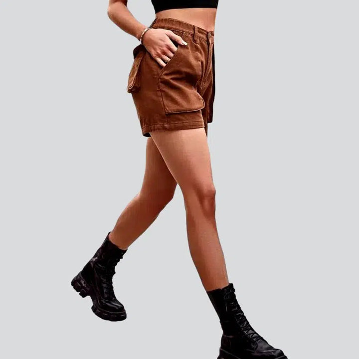 Y2k denim shorts
 for women