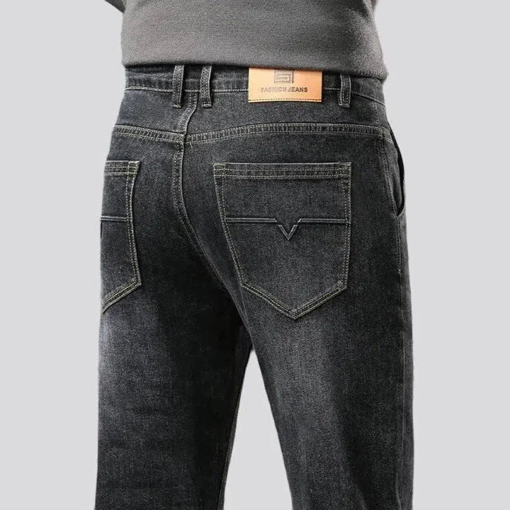 Men's lined jeans