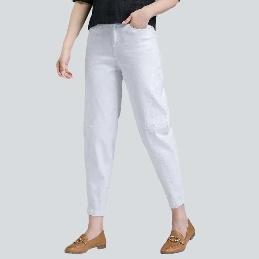 Color mom fit jeans