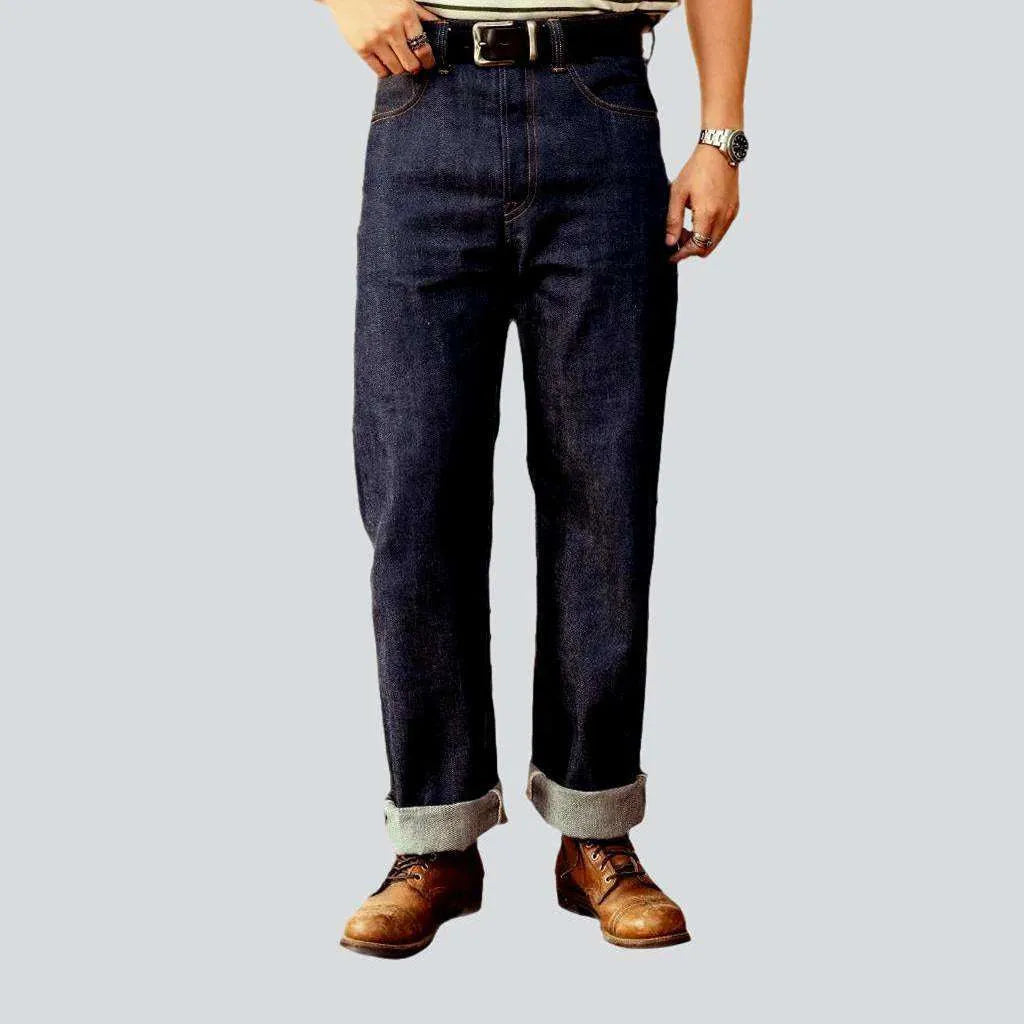 14oz raw men's selvedge jeans | Jeans4you.shop