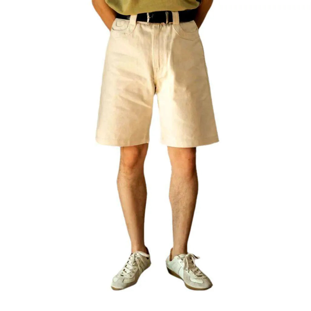 14oz selvedge men's denim shorts