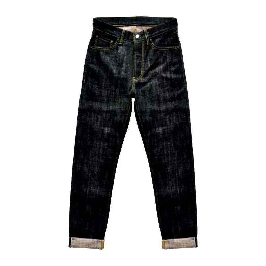 16.5oz tapered men's selvedge jeans