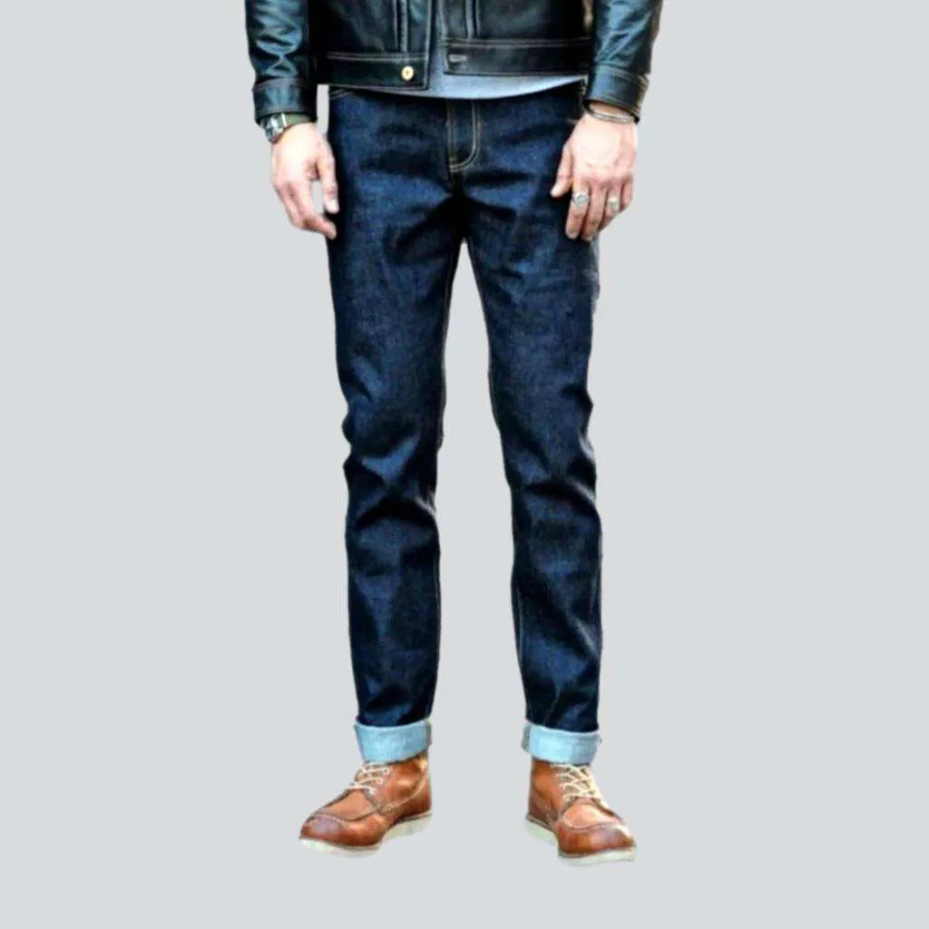 18oz selvedge jeans
 for men | Jeans4you.shop