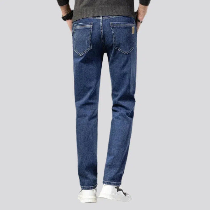 High-waist men's vintage jeans
