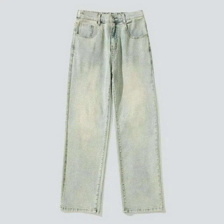 Stonewashed fashion jeans
 for men