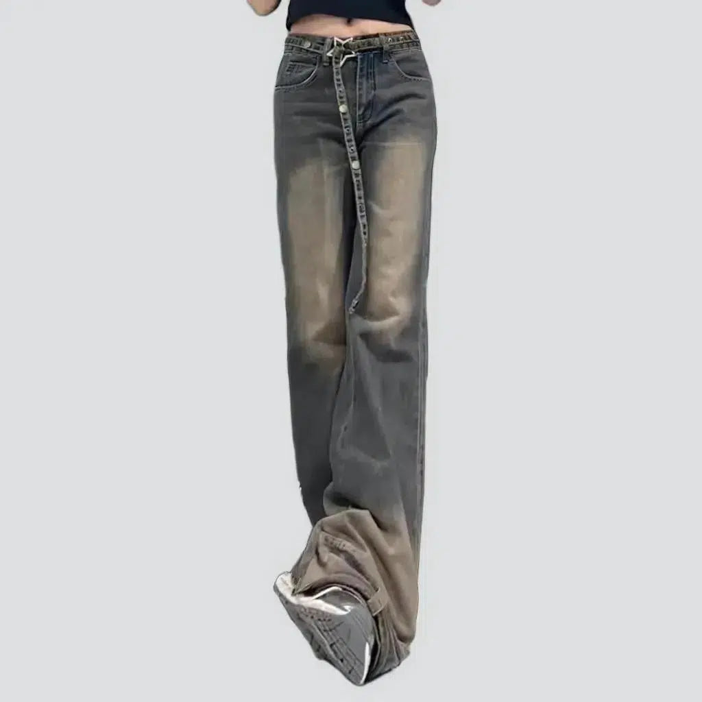 Straight women's vintage jeans