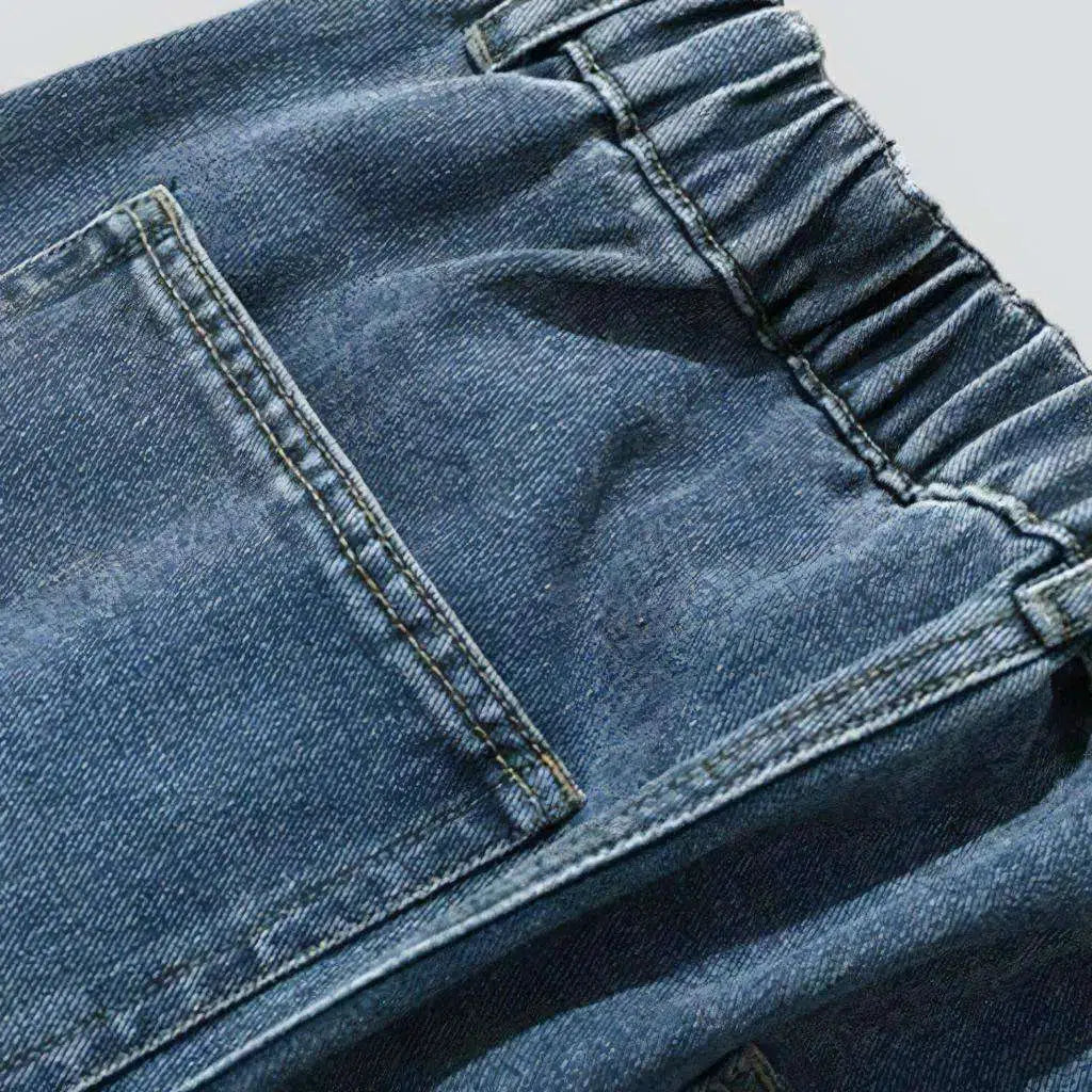 Whiskered street jeans
 for men