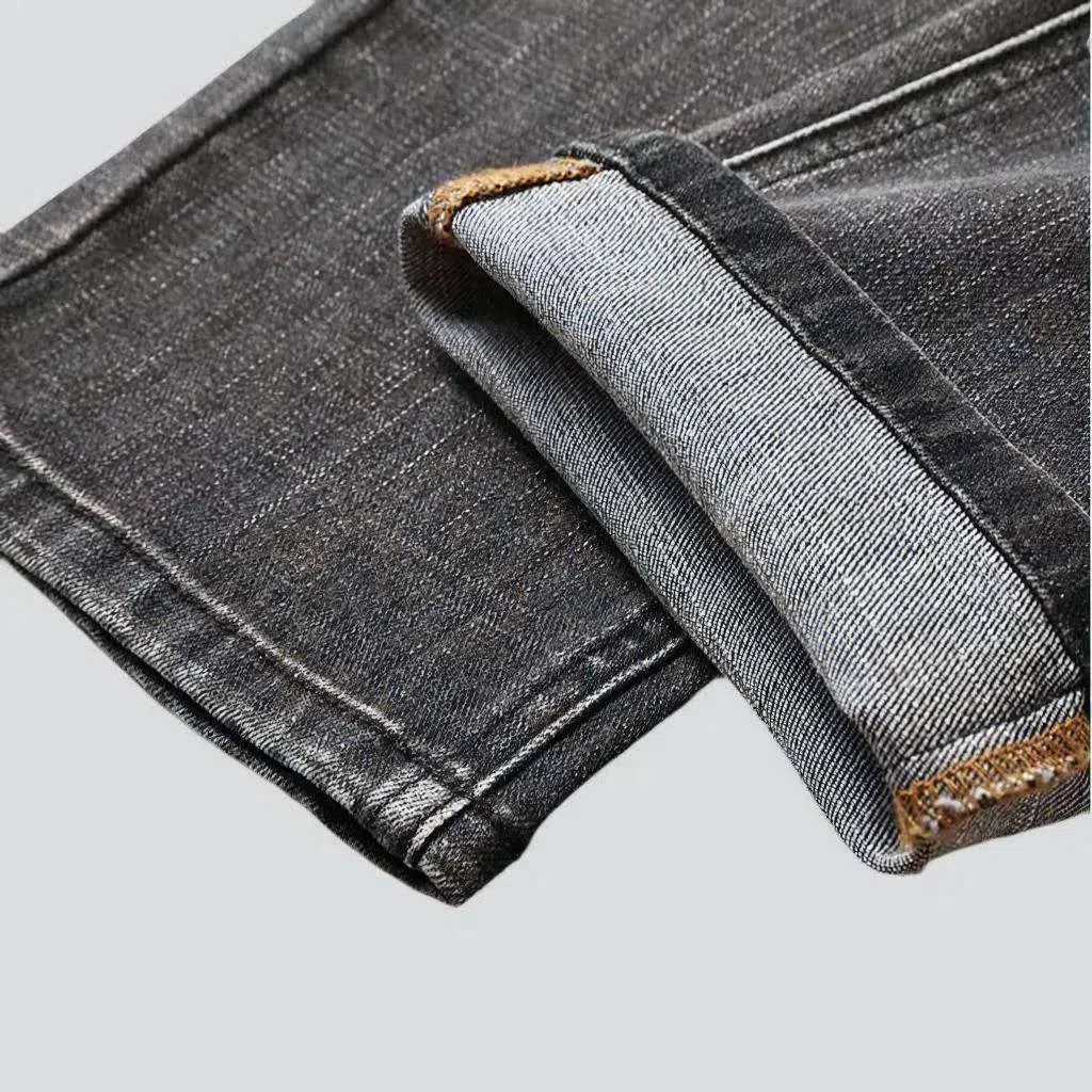 Dark men's vintage jeans