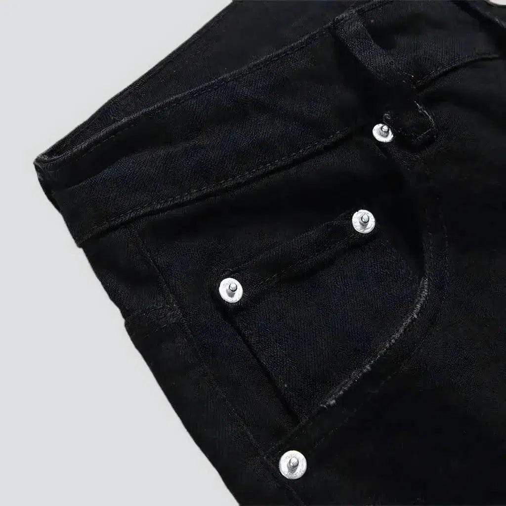 Y2k men's letter-print jeans
