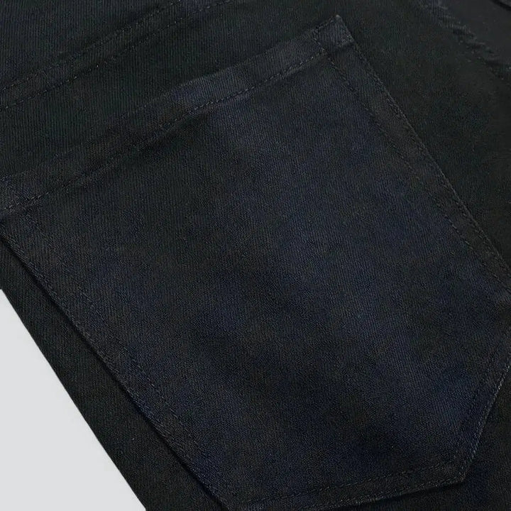 Y2k men's patchwork jeans
