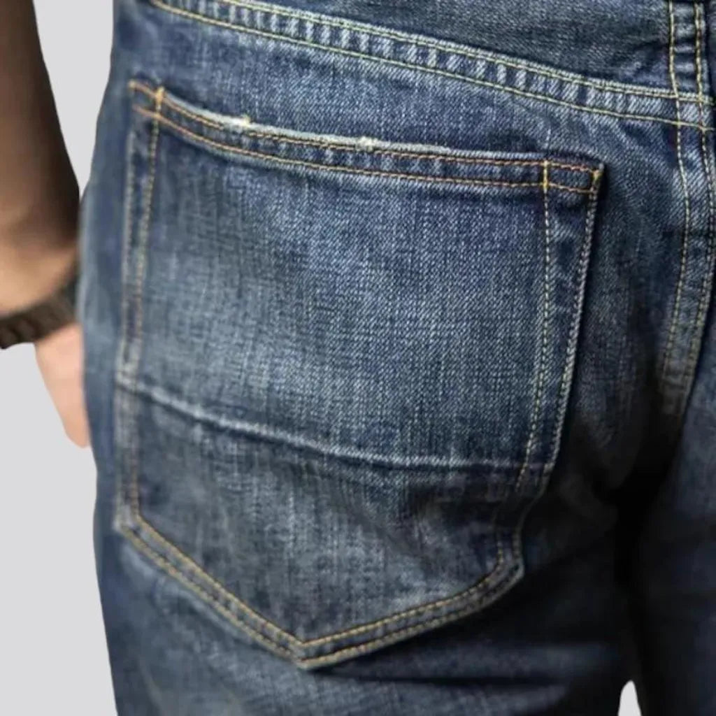 16oz sanded men's selvedge jeans