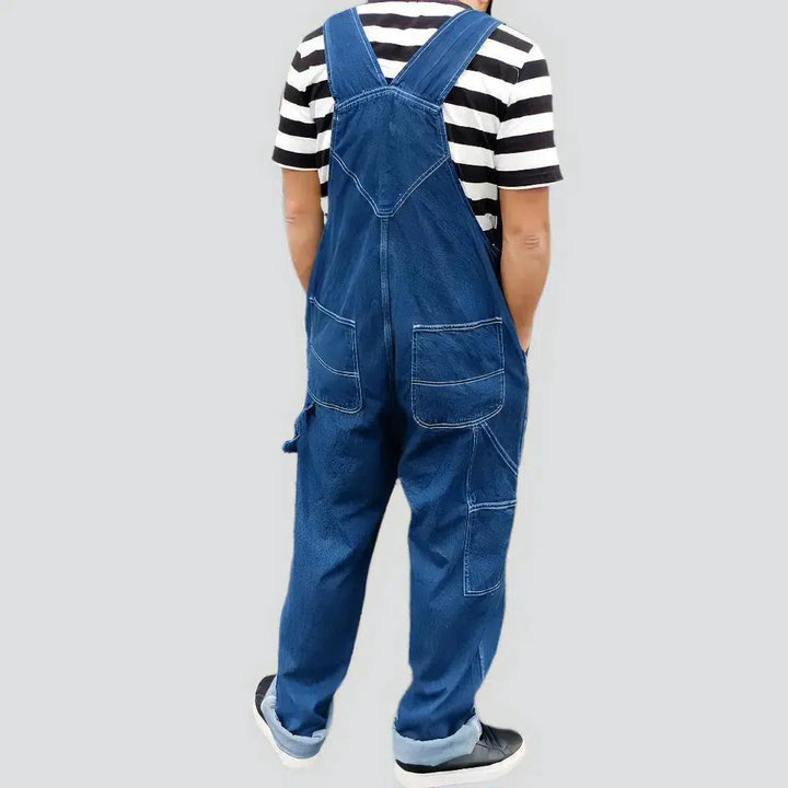 Loose men's jean overall