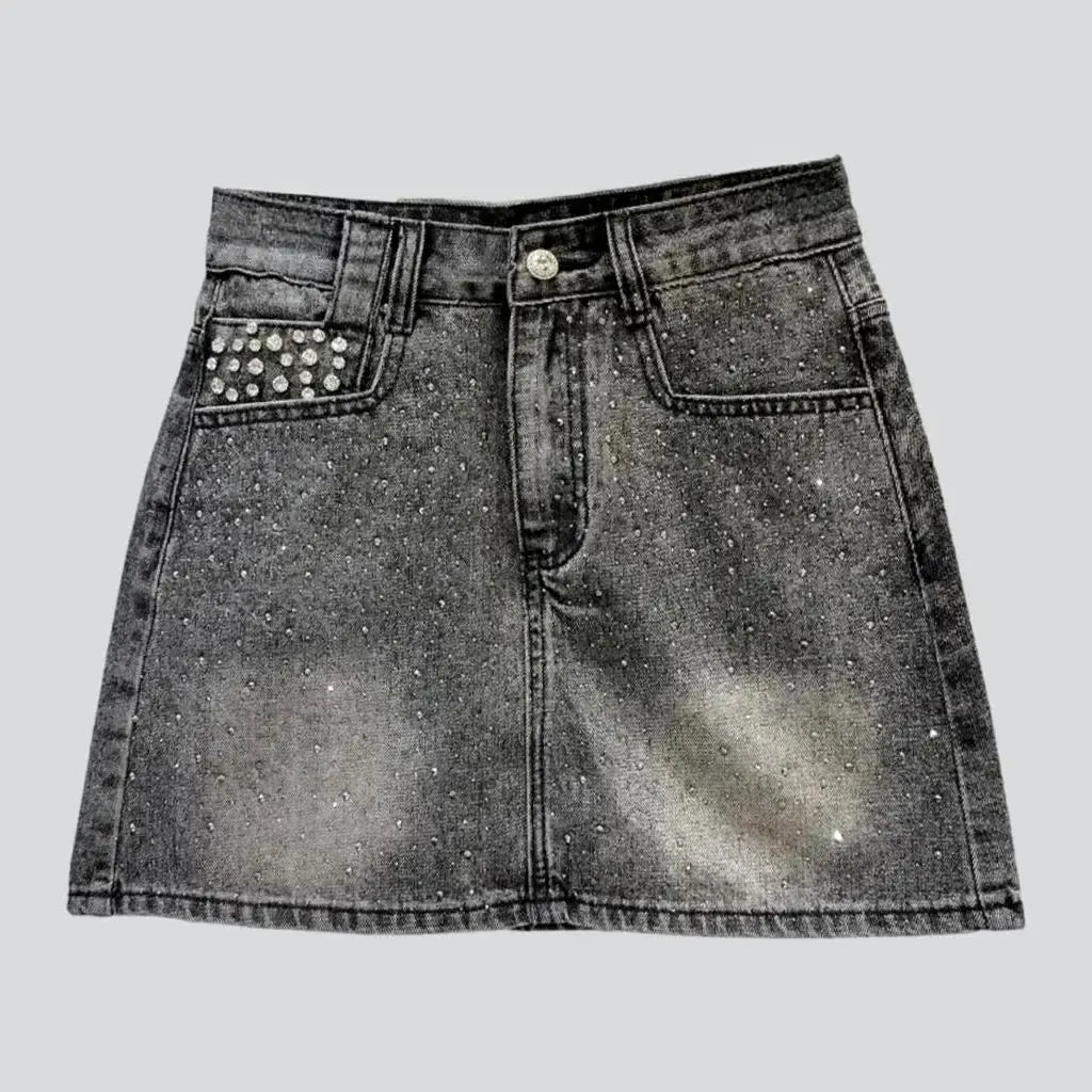 Mini women's denim skirt | Jeans4you.shop