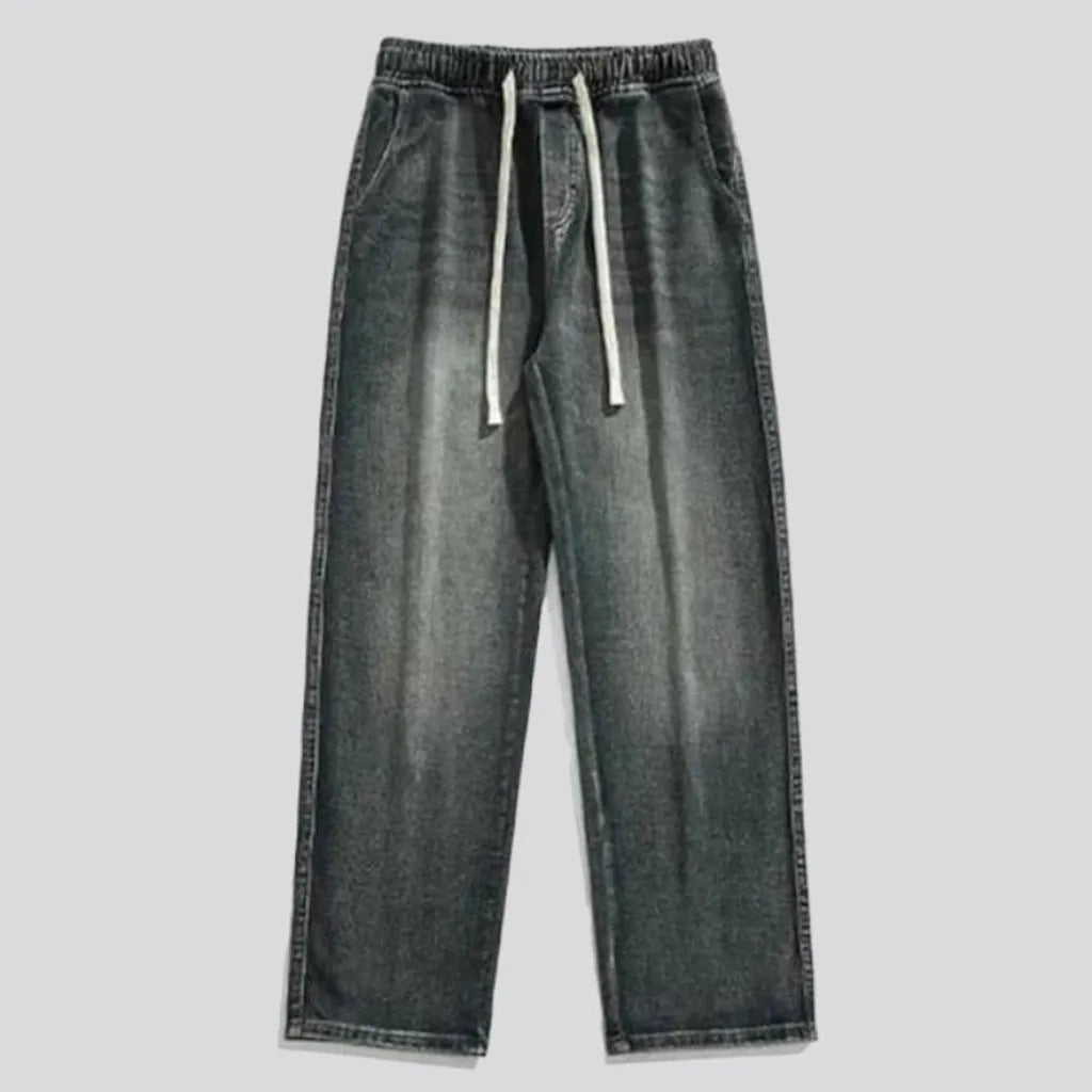 Grey-cast men's high-waist jeans | Jeans4you.shop