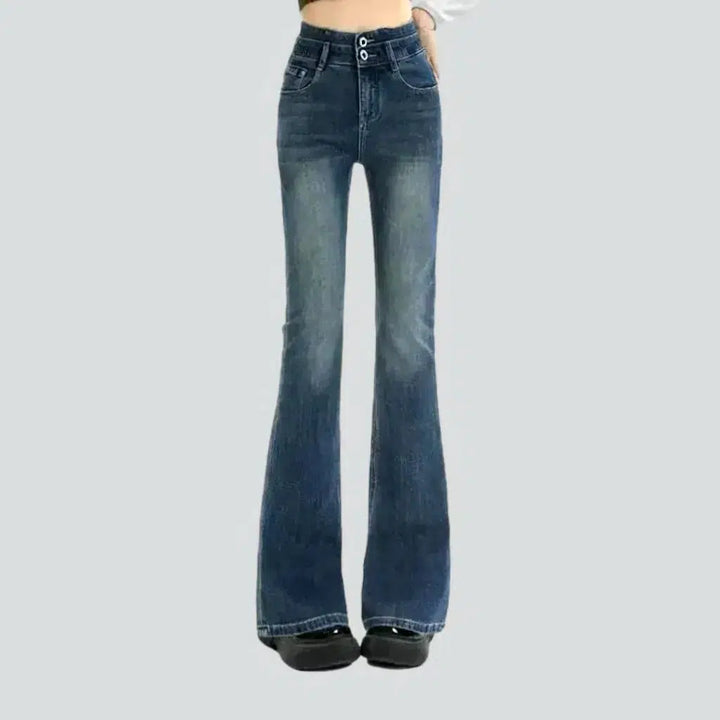 Vintage street jeans
 for women