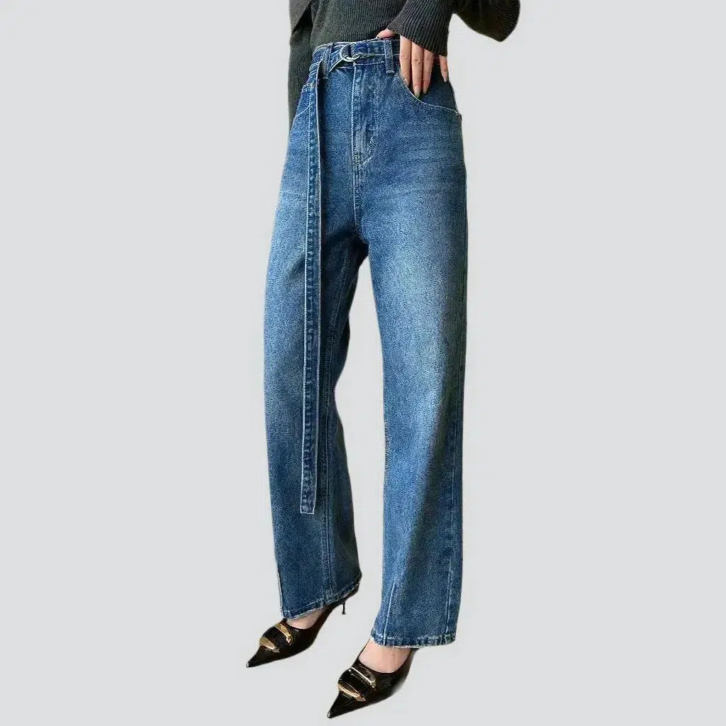 Sanded jeans
 for ladies