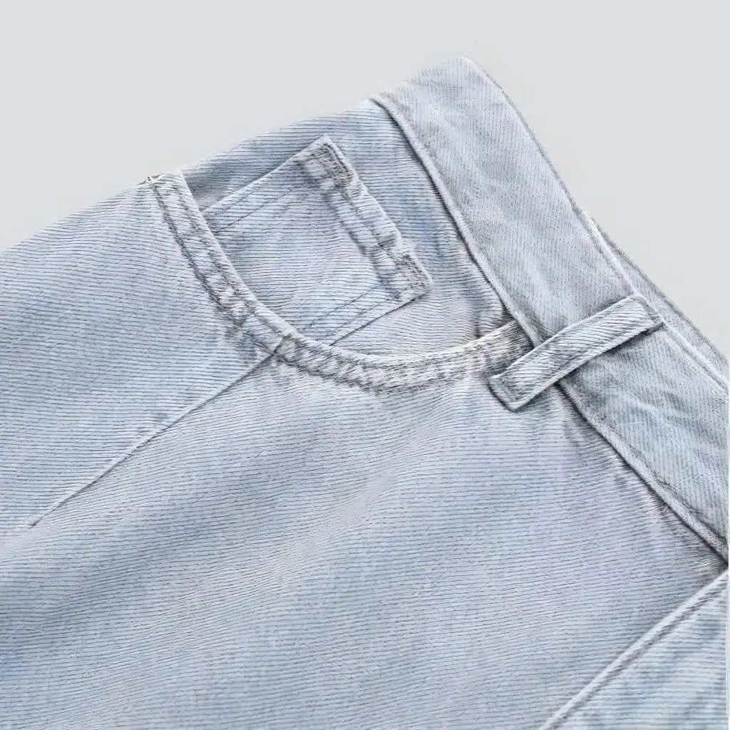 Street long jeans skirt
 for ladies