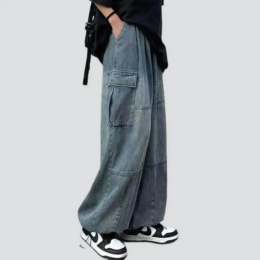 Cargo men's fashion jeans