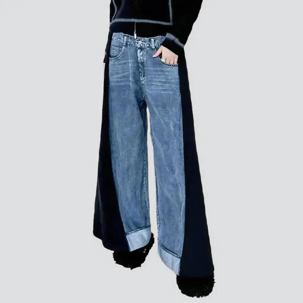 High-waist women's jeans