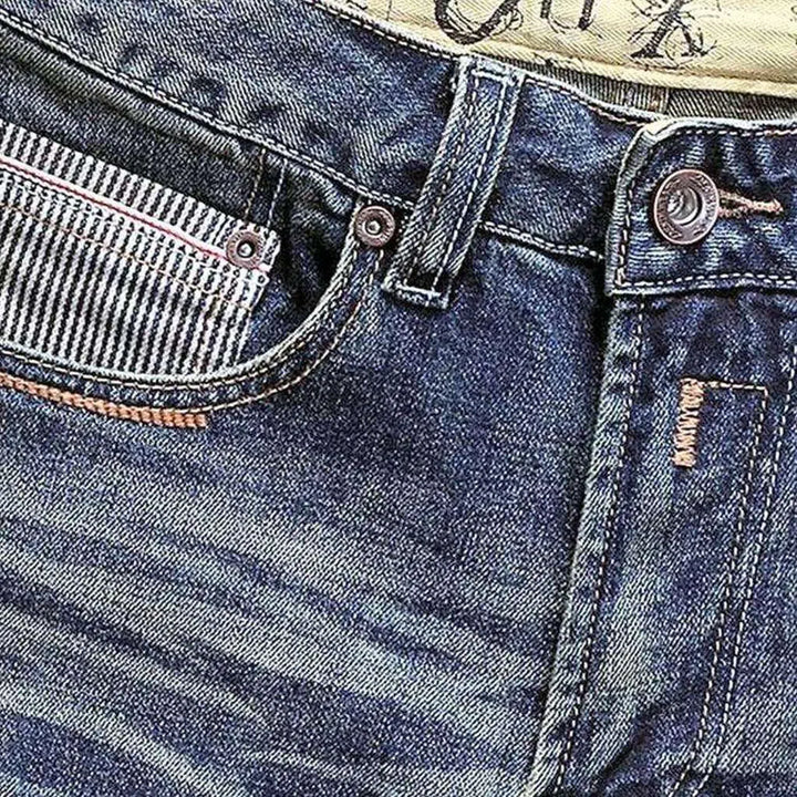 Skinny men's street jeans