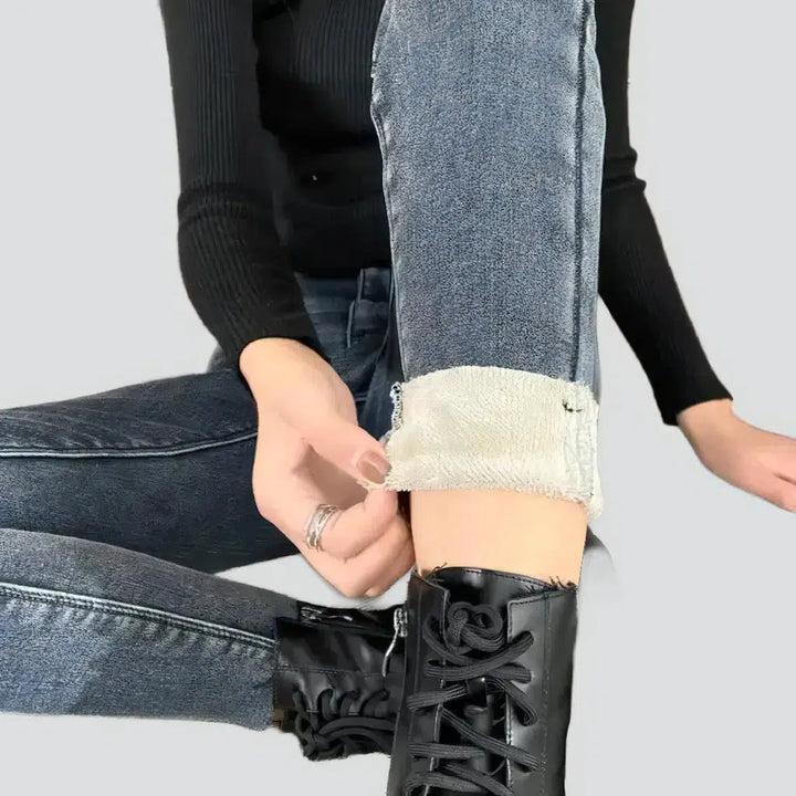 Skinny street jeans
 for women