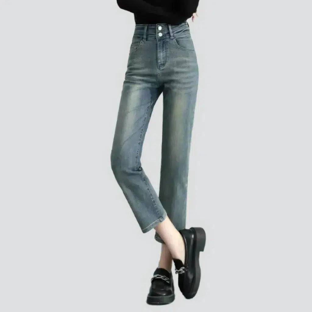 Fashion vintage jeans
 for ladies