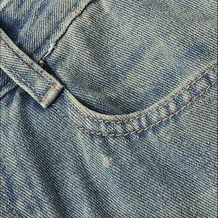 Low-waist y2k jeans
 for women