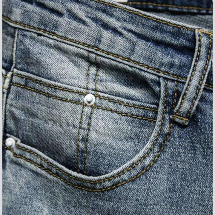 Ripped skinny jeans for men