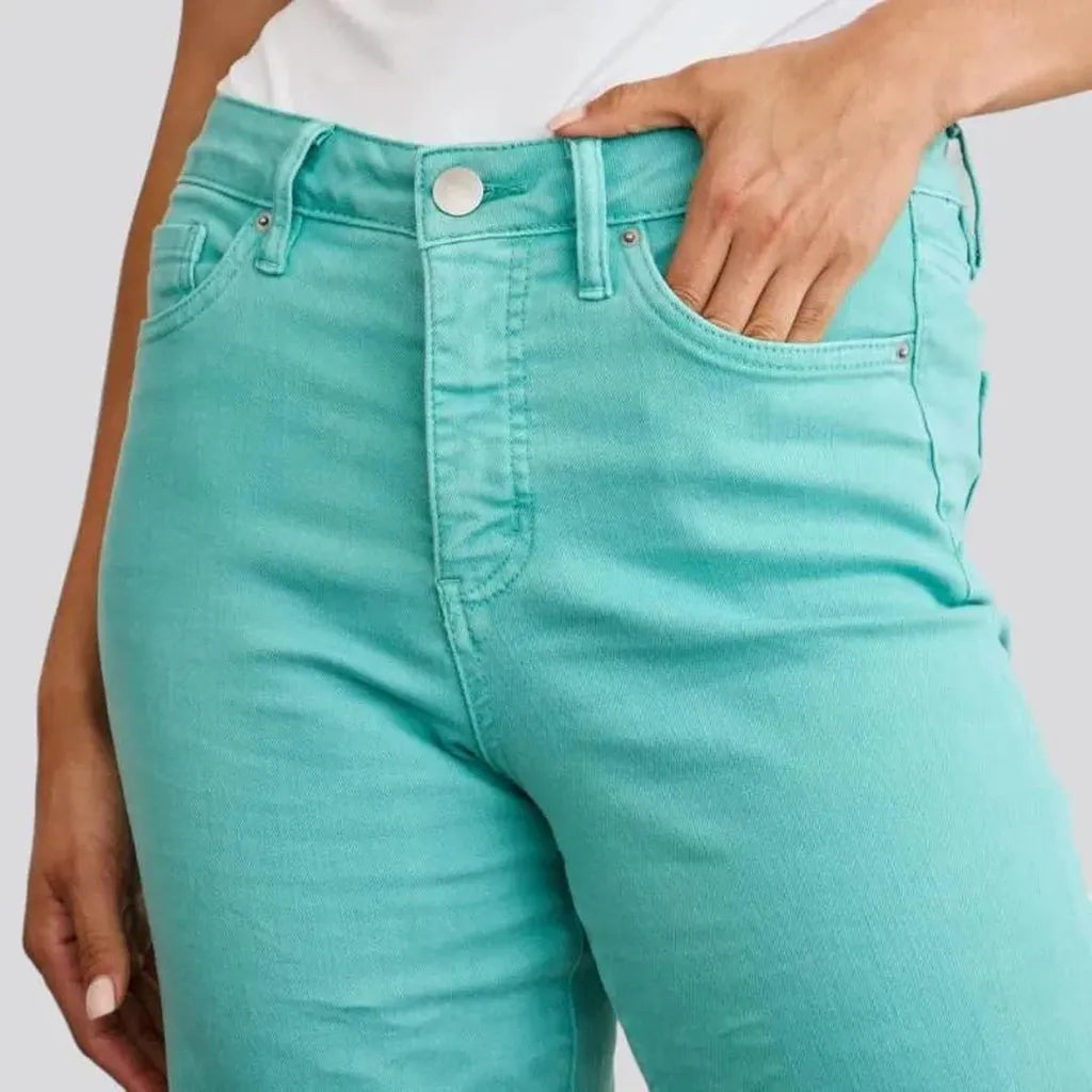 Y2k women's color jeans