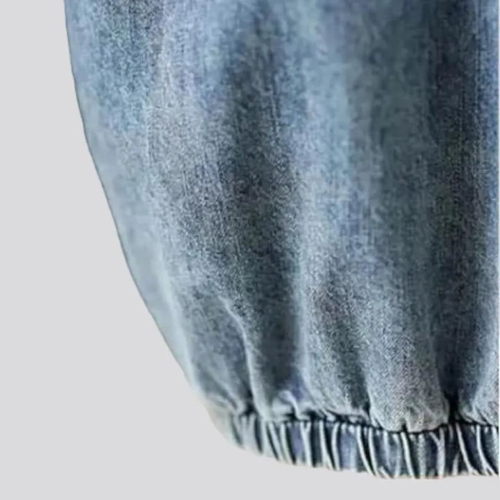 Baggy vintage jean jumpsuit
 for women