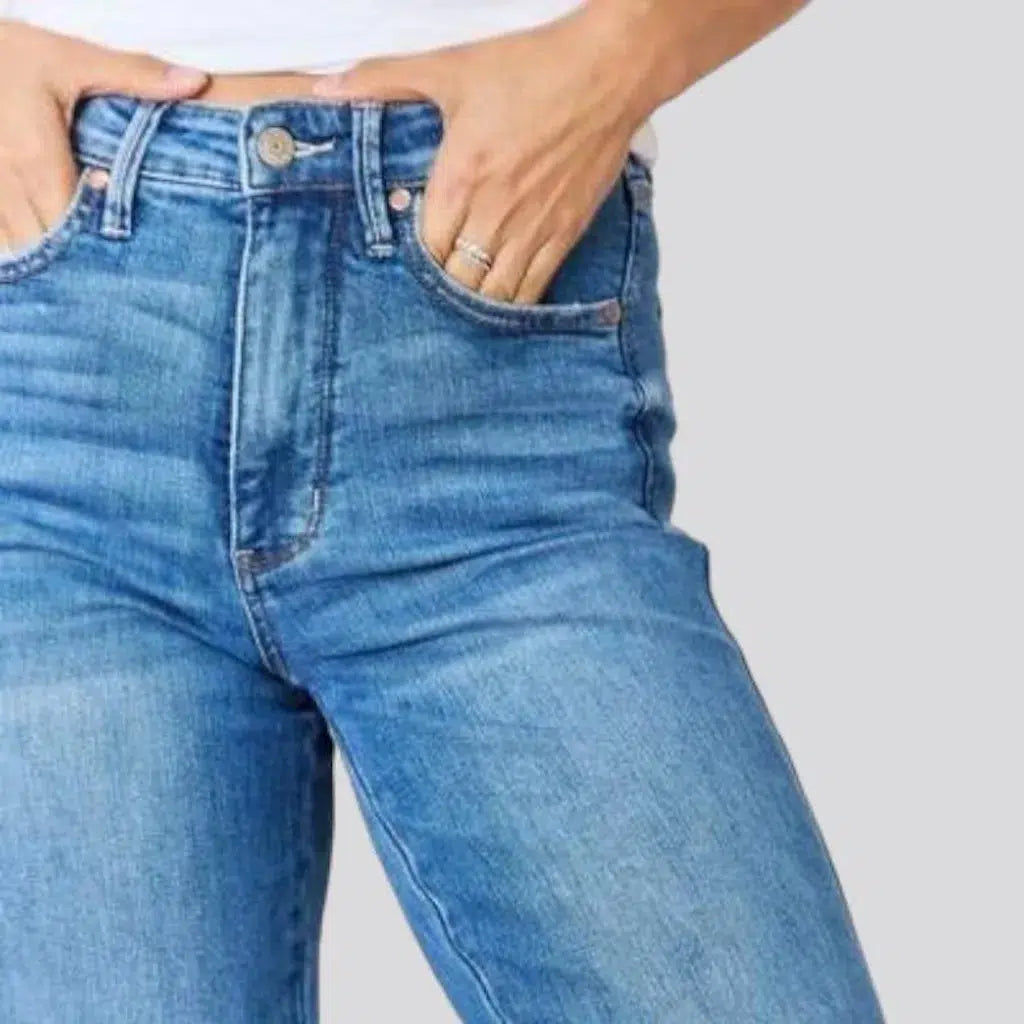 Straight women's grunge jeans