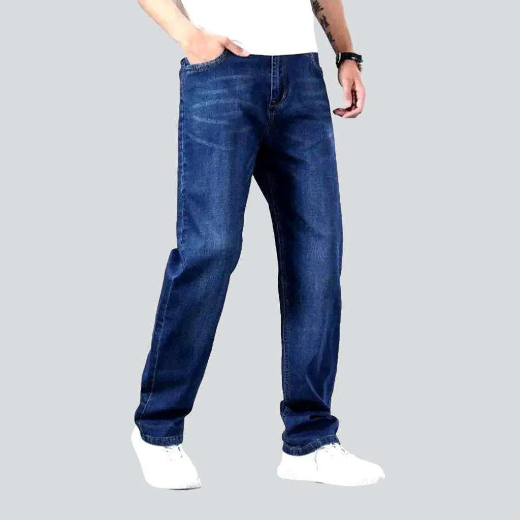 Straight-fit casual jeans for men